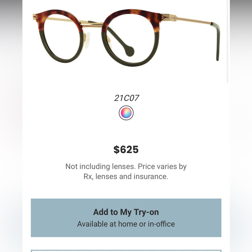 Anne & Valentin Rx eye frames